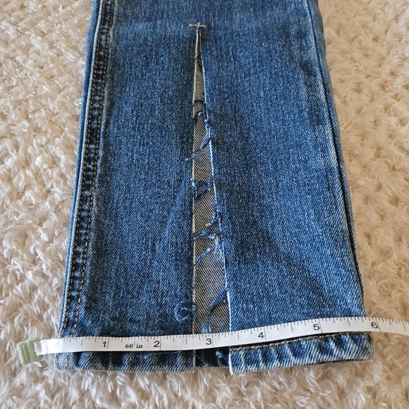 PacSun High Rise Skinny Jeans with Front Slit Detail – Size 25 - Picture 9 of 11